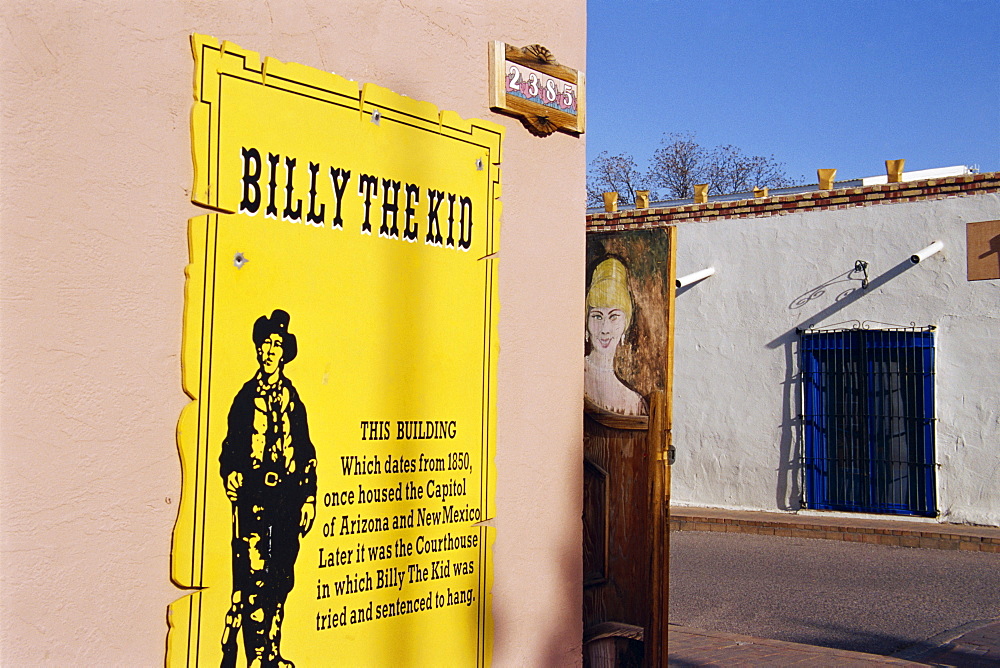 Historic buildings, Old Mesilla Plaza, Las Cruces, southern New Mexico, United States of America, North America