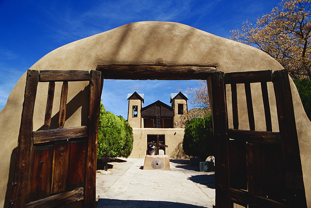 Santuario de Chimayo church, northern area, New Mexico, United States of America, North America