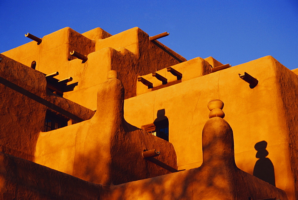 Architectural detail, Loretto Inn, Santa Fe, New Mexico, United States of America, North America