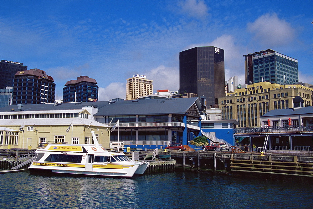 Queens Wharf, Wellington, North Island, New Zealand, Pacific