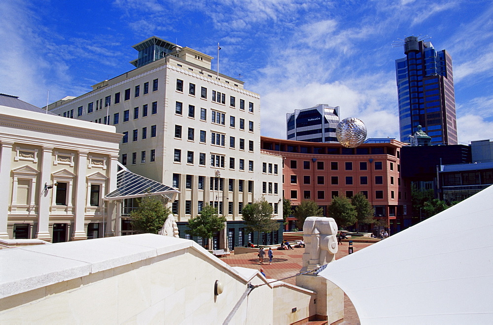 Civic Square, Wellington, North Island, New Zealand, Pacific