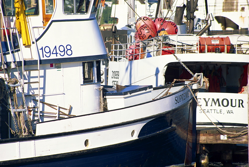 Fisherman's Terminal, Salmon Bay, Seattle, Washington state, United States of America, North America