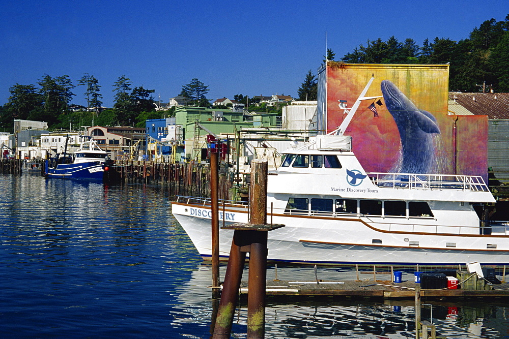 Bayfront Historic Area, Newport City, Oregon, United States of America, North America