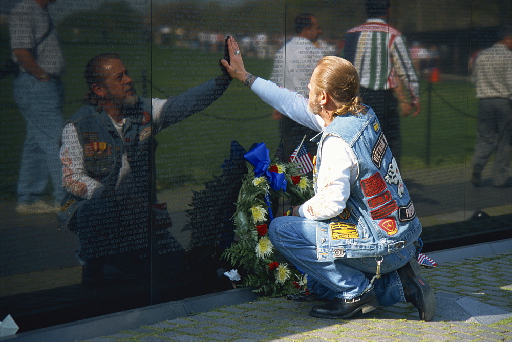 Vietnam Memorial Wall, National Mall, Washington D.C., United States of America, North America