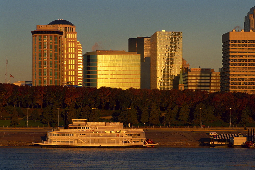 Paddle steamer, St. Louis, Missouri, United States of America, North America