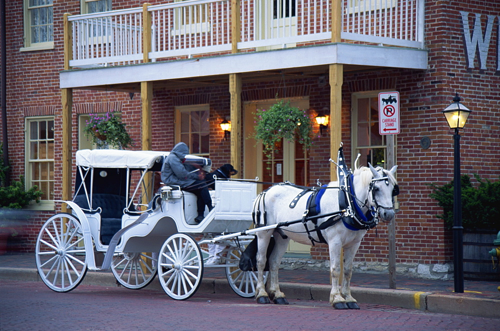 Main Street, St. Charles Historic Area, St. Louis, Missouri, United States of America, North America