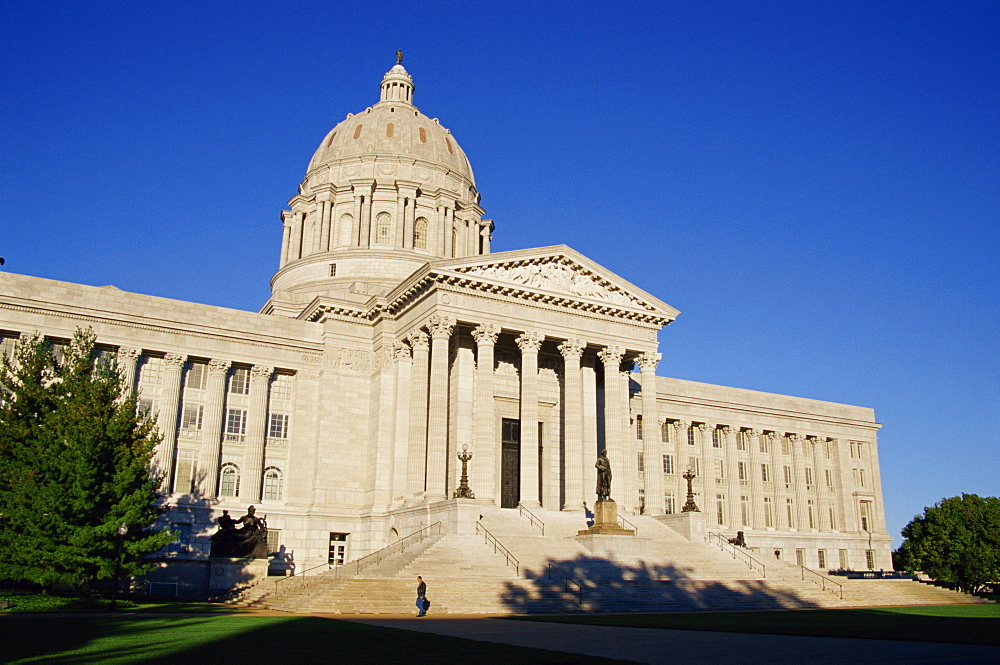 State Capitol Building, Jefferson City, Missouri, United States of America, North America