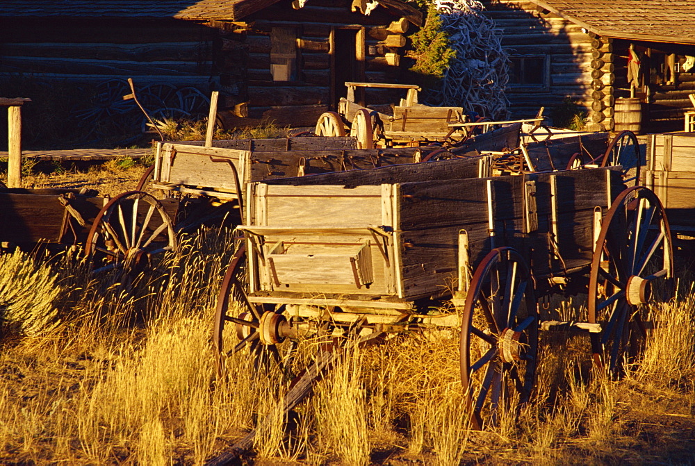 Old Town Trail Museum, Cody City, Wyoming, United States of America, North America