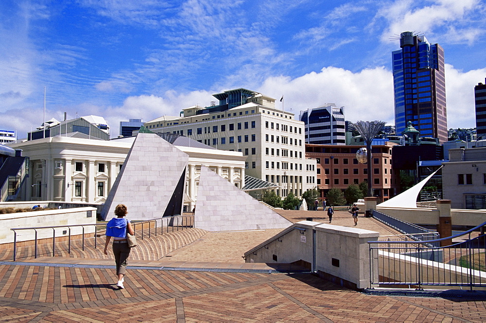 Civic Square, Wellington, North Island, New Zealand, Pacific