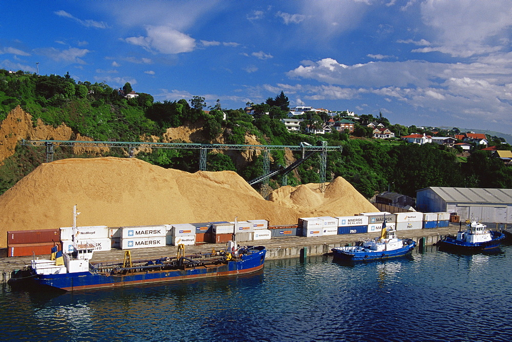 Port Chalmers, city of Dunedin, Otago, South Island, New Zealand, Pacific