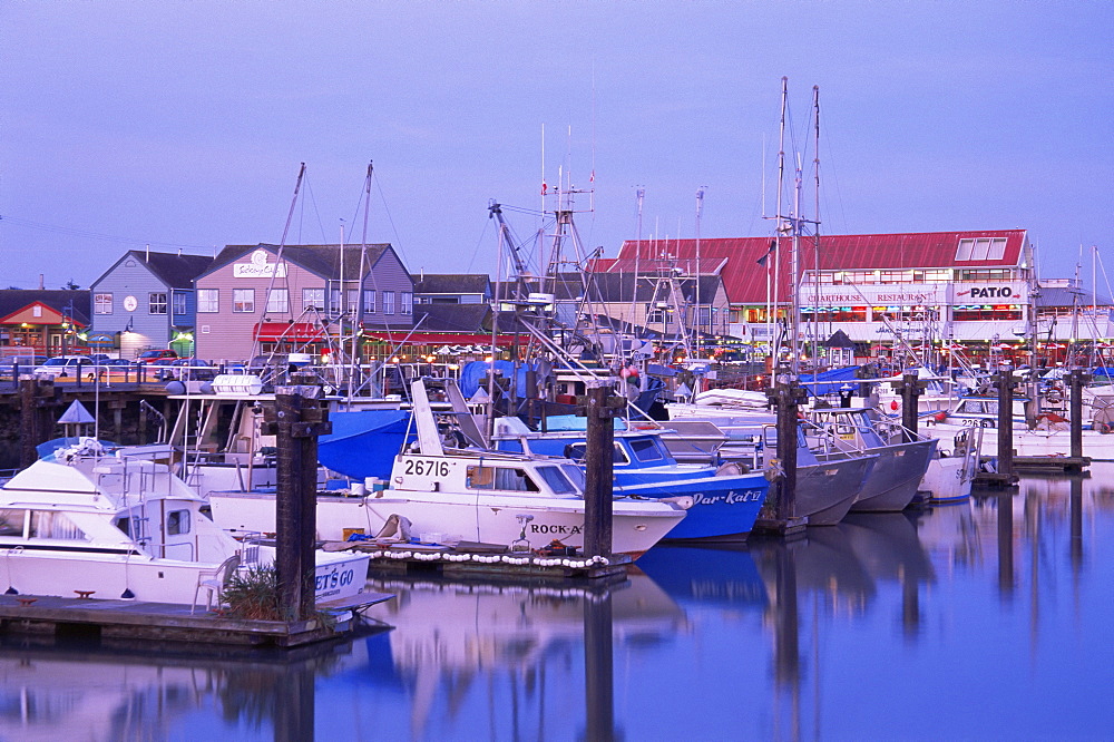 Steveston fishing port, Richmond district, south Vancouver, British Columbia, Canada, North America