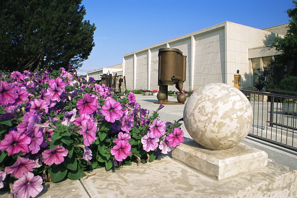 Sculpture Garden, Provincial Museum, Edmonton, Alberta, Canada, North America