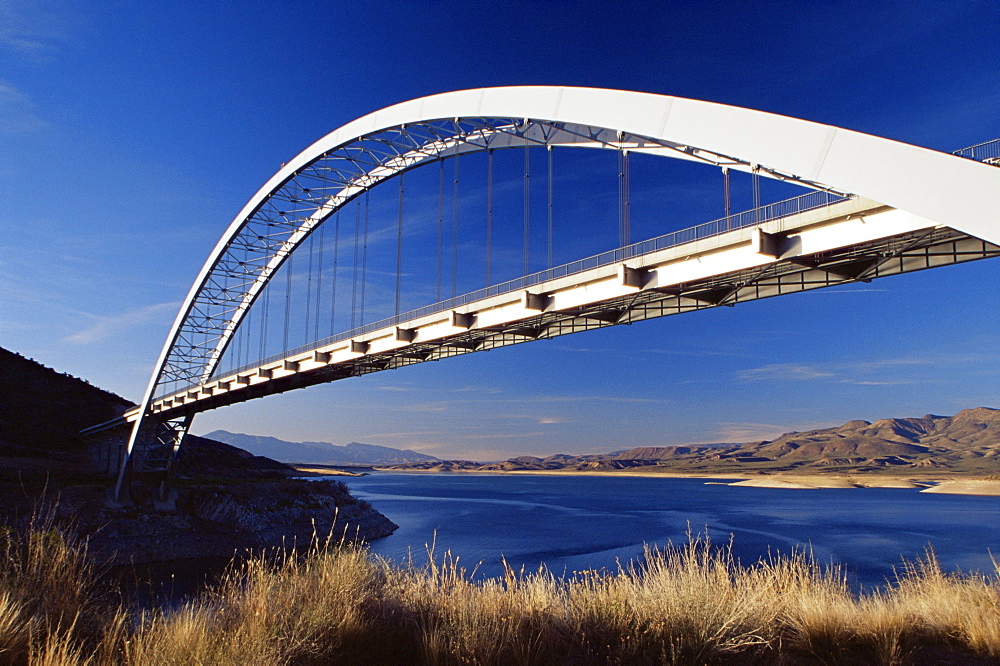 Roosevelt Lake bridge, Arizona, United States of America, North America