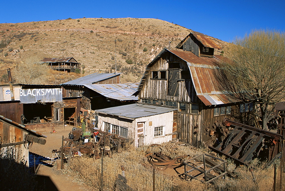 Gold King mine ghost town, Jerome, Arizona, United States of America, North America