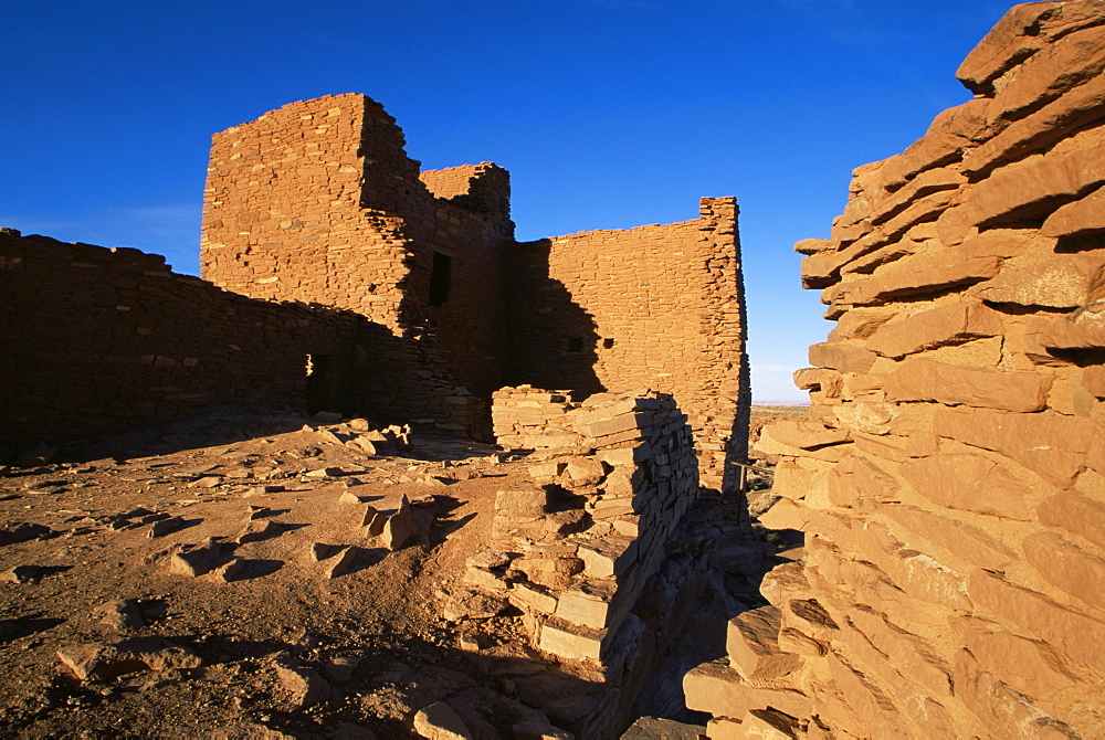 Wukoki pueblo ruins, Wupatiki National Monument, Flagstaff, Arizona, United States of America, North America