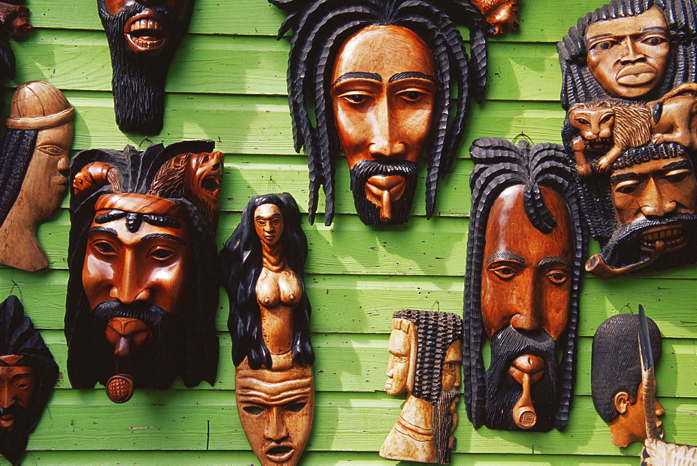 Craft market, Montego Bay, Jamaica, West Indies, Caribbean, Central America