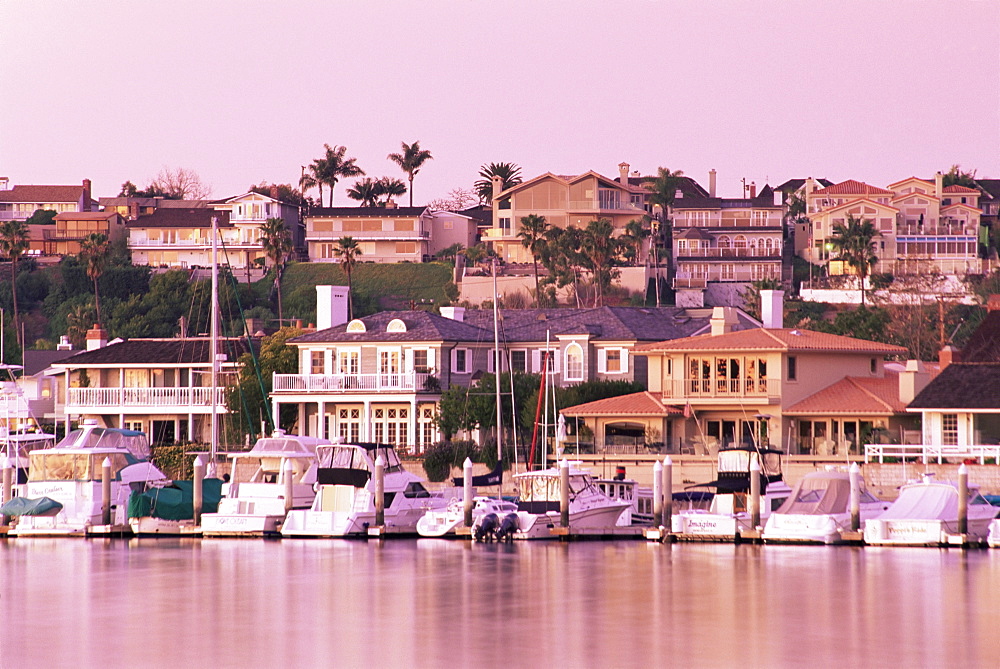 Lido Channel, Newport Beach, Orange County, California, United States of America, North America