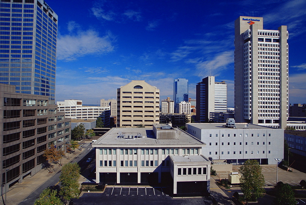 Skyline, Little Rock, Arkansas, United States of America, North America