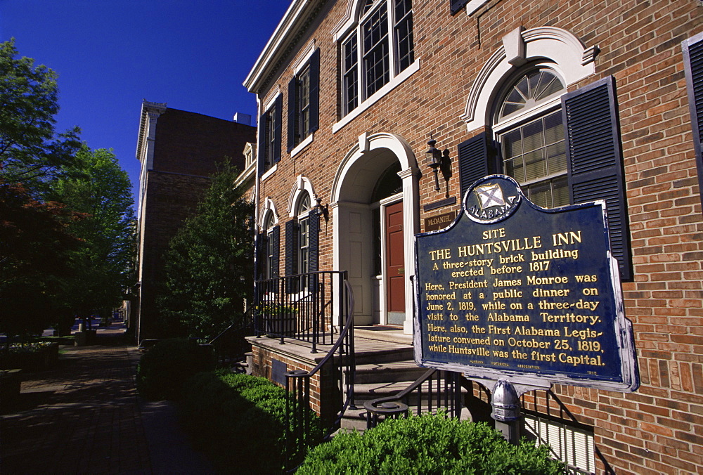 Historic Huntsville Inn, East Side Square, Huntsville, Alabama, United States of America, North America