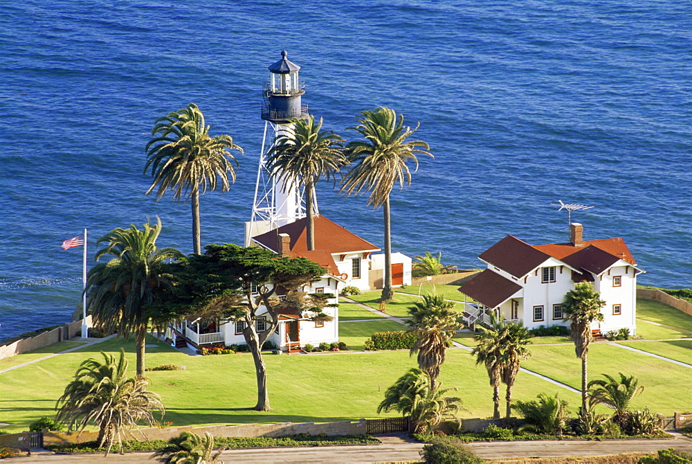 Point Loma lighthouse, San Diego, California, United States of America, North America