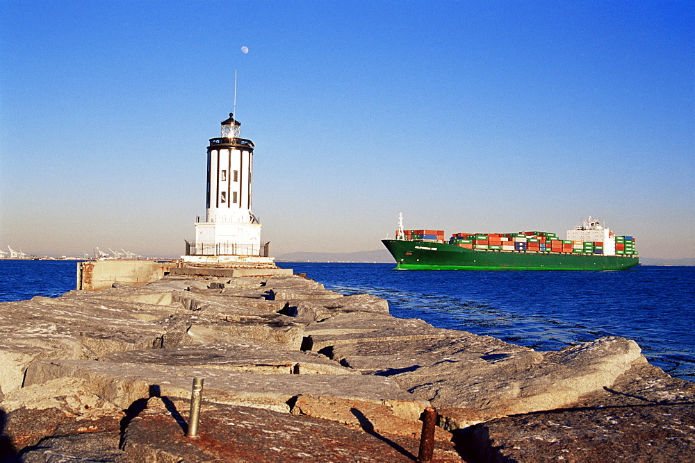 Los Angeles Harbor lighthouse, San Pedro, California, United States of America, North America