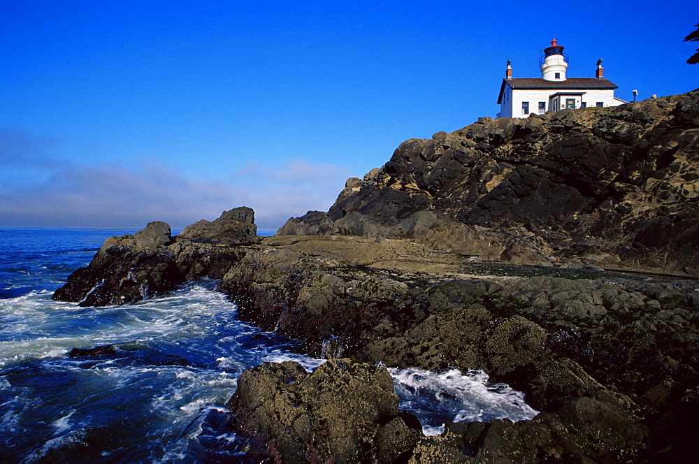 Battery Point lighthouse, Crescent City, California, United States of America, North America