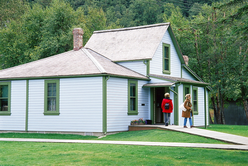 Historical Moore House, Skagway, Alaska, United States of America, North America