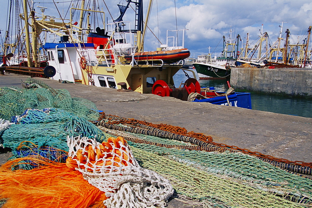 Kilmore Quay harbour, County Wexford, Leinster, Republic of Ireland, Europe