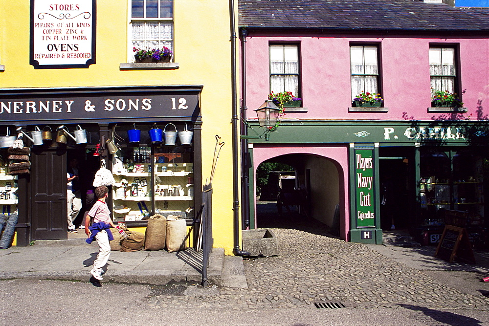 Bunratty Folk Village, County Clare, Munster, Republic of Ireland, Europe