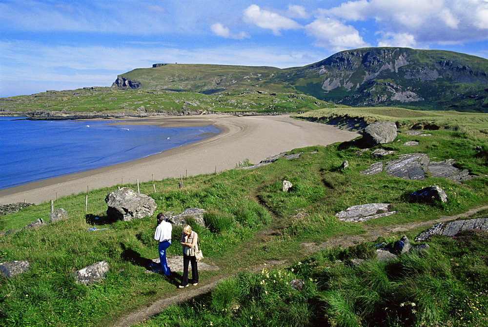 Glencolumbkille Beach, County Donegal, Ulster, Republic of Ireland, Europe