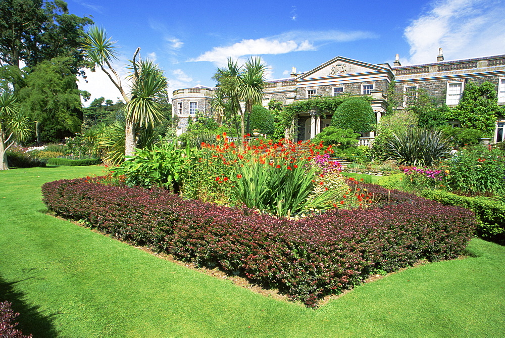 Italian Garden, Mount Stewart House, County Down, Ulster, Northern Ireland, United Kingdom, Europe