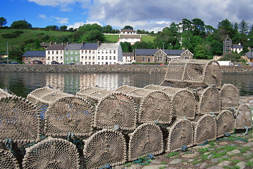 Lobster pots, Bantry Town, County Cork, Munster, Republic of Ireland, Europe