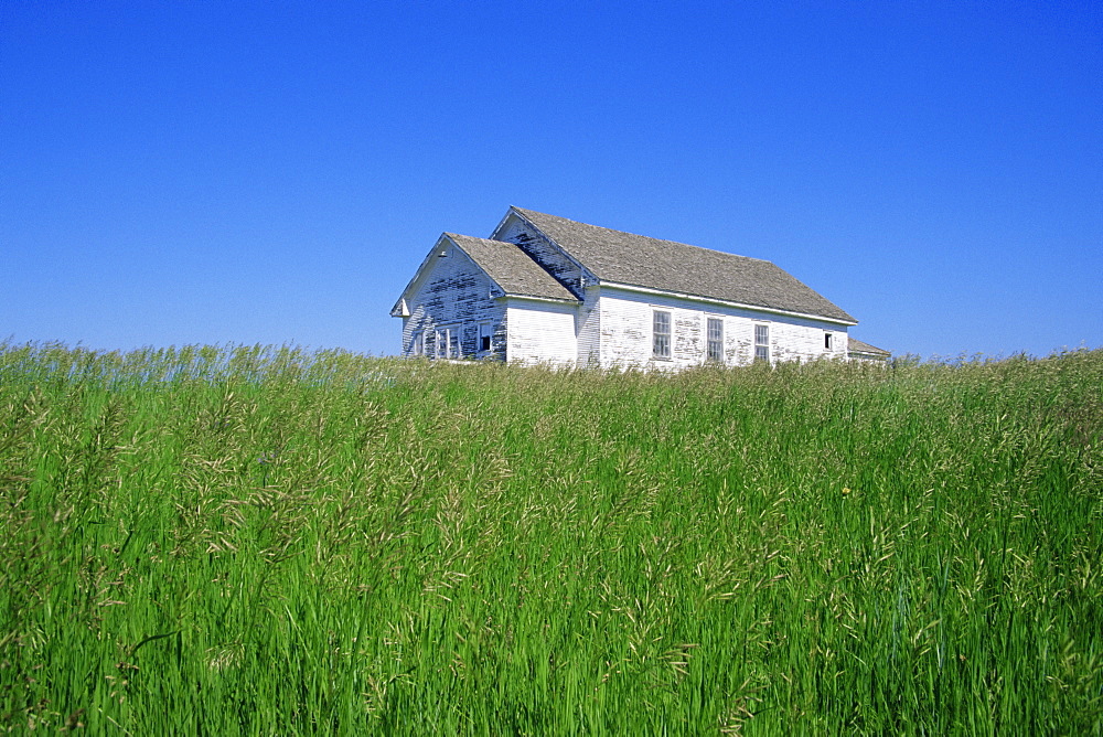 Old Schoolhouse, Marsland Panhandle, Nebraska, United States of America, North America