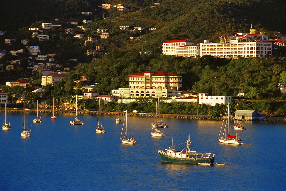 Harbour, Charlotte Amalie, St. Thomas, U.S. Virgin Islands, West Indies, Caribbean, Central America