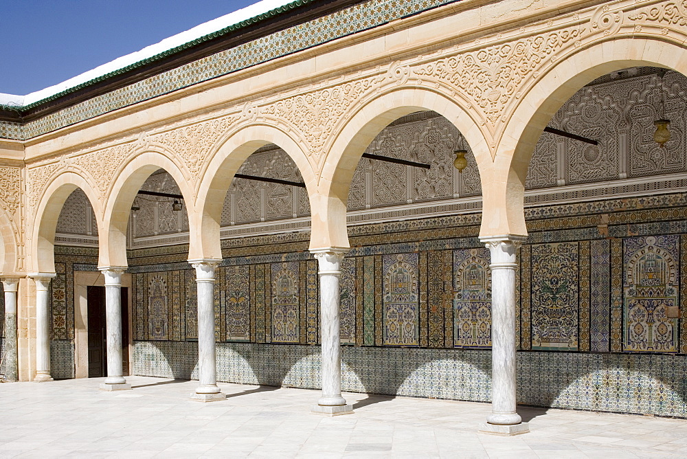 Mosque at Kairouan, Tunisia, North Africa, Africa