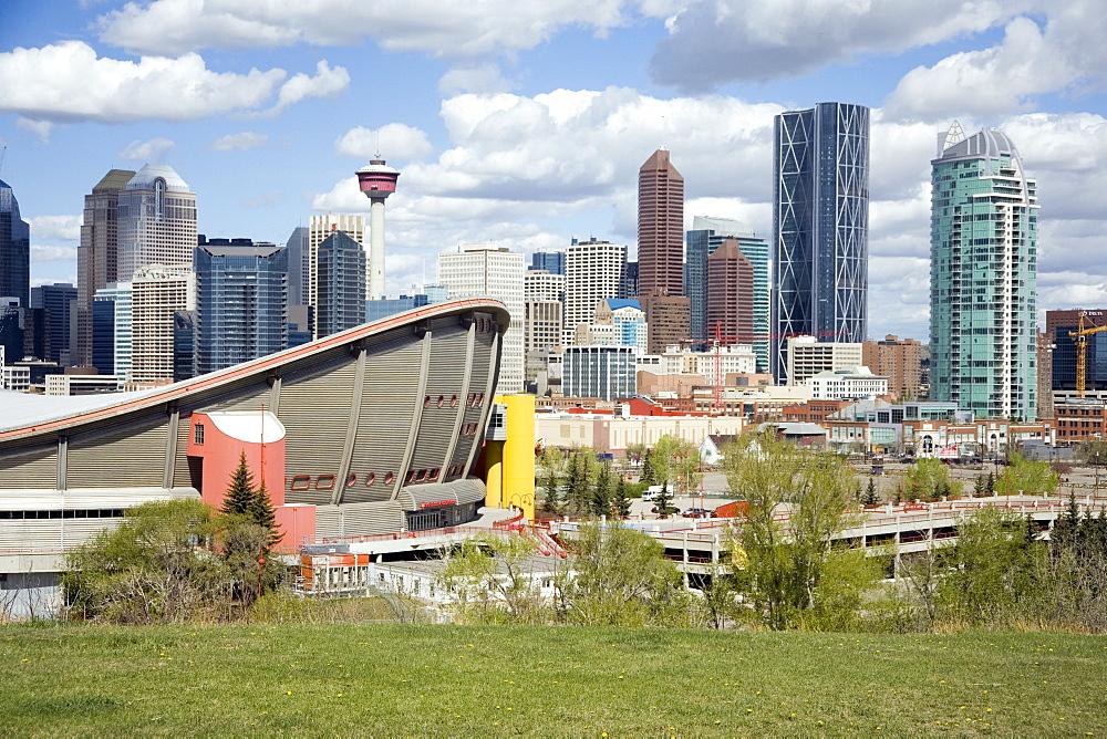 City skyline, Calgary, Alberta, Canada, North America