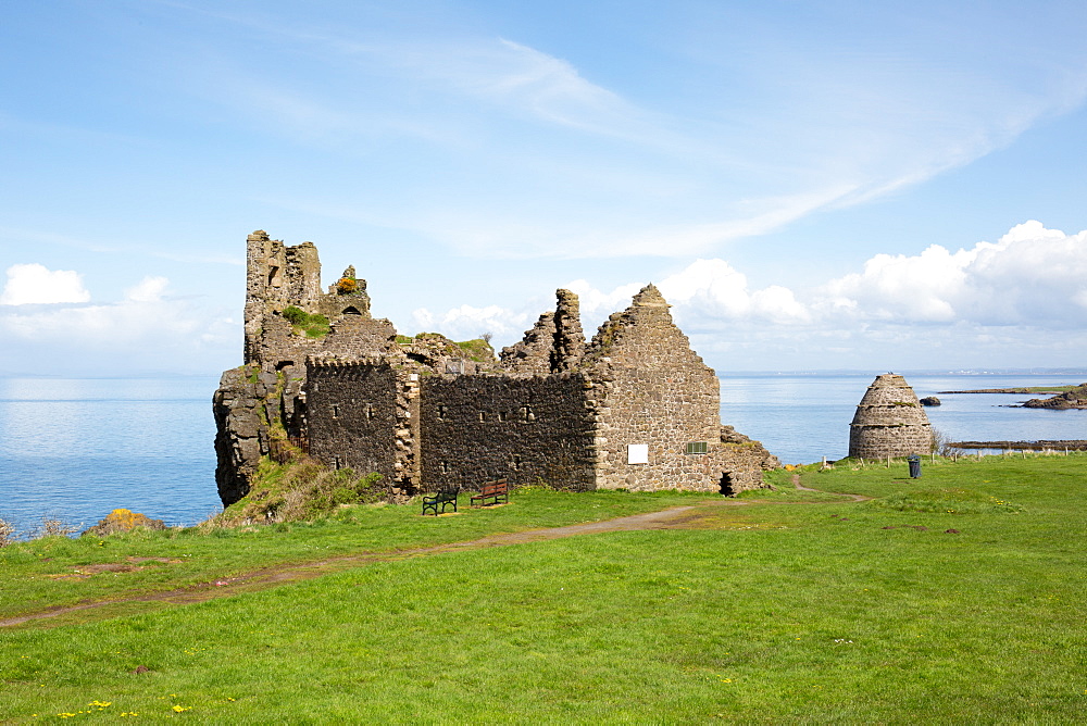 Dunure Castle, South Ayrshire, Scotland, United Kingdom, Europe