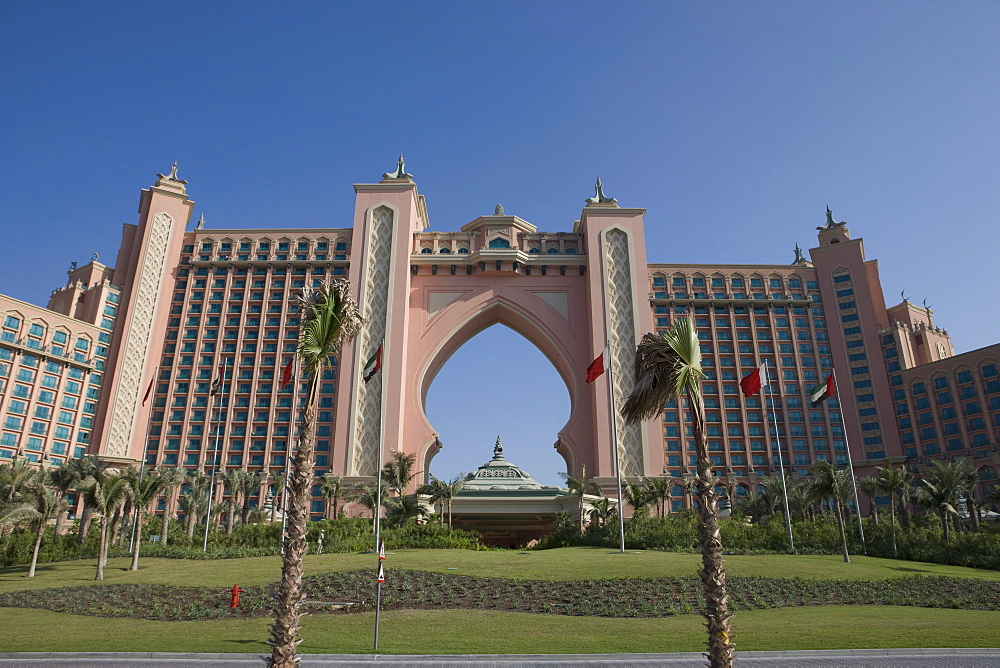 Atlantis Hotel, The Palm Jumeirah, Arabian Gulf, Dubai, United Arab Emirates, Middle East