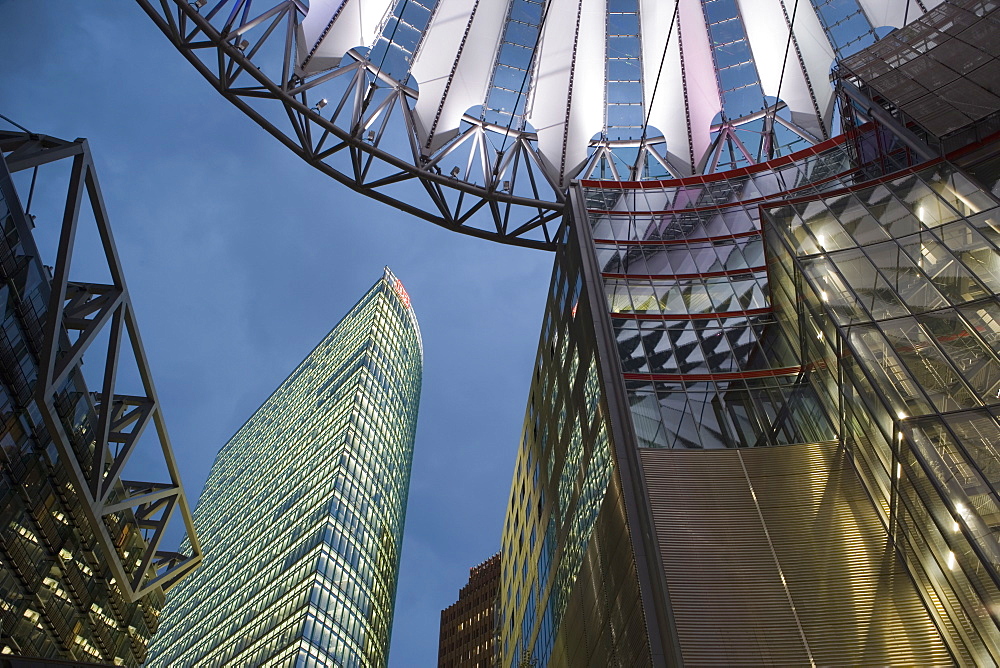 Sony Centre, Potsdamer Platz, Berlin, Germany, Europe