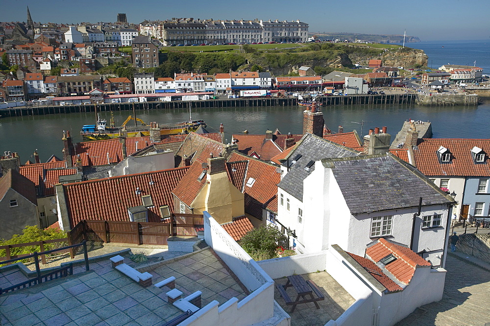 Whitby Harbour, Whitby, North Yorkshire, England, United Kingdom, Europe