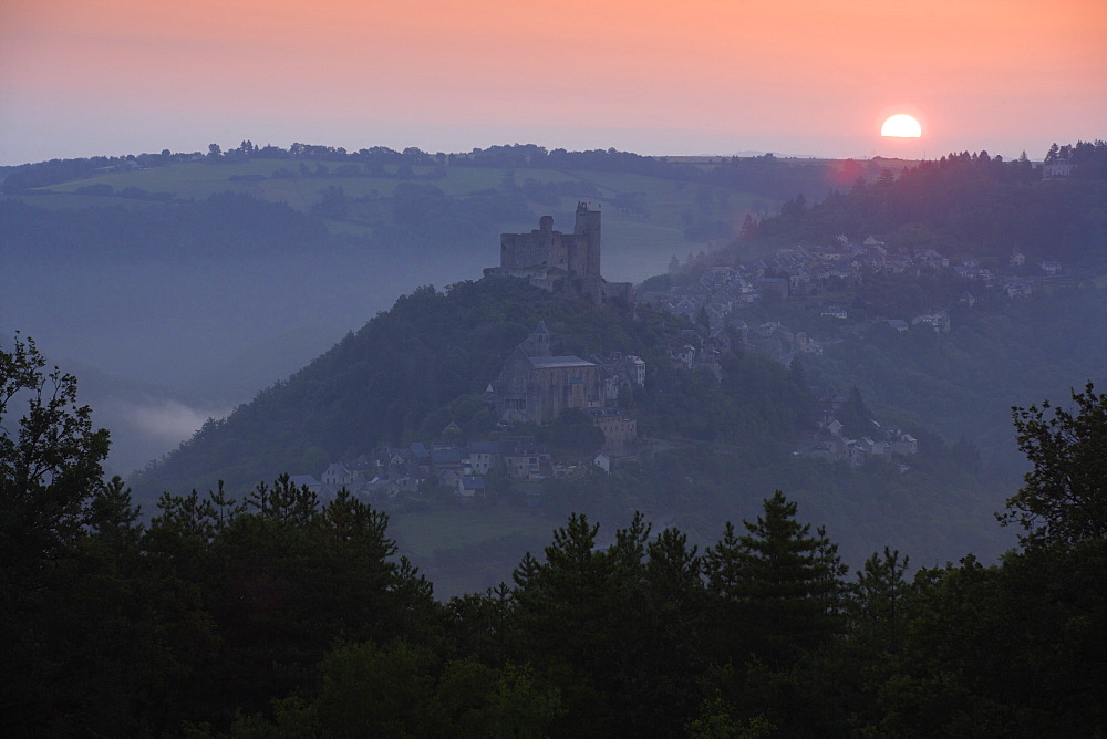 Najac, Midi Pyrenees, France, Europe