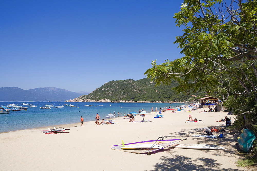 Campomoro beach. Valinco region, Corsica, France, Mediterranean, Europe