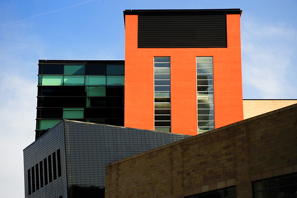 Modern office buildings, Salford Quays, Greater Manchester, England, United Kingdom, Europe