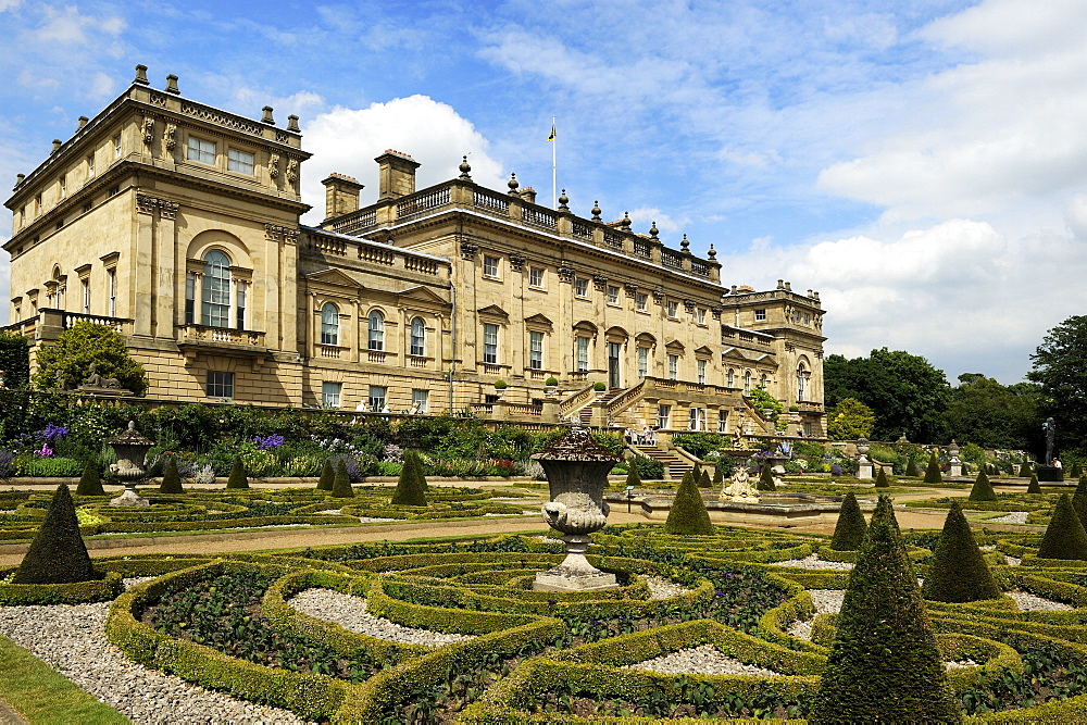 Gardens of Harewood House, Leeds, West Yorkshire, England, United Kingdom, Europe