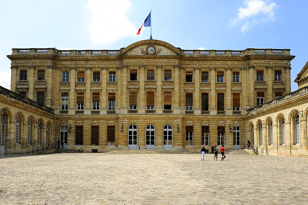 Hotel de Ville (Town Hall), Bordeaux, UNESCO World Heritage Site, Gironde, Aquitaine, France, Europe