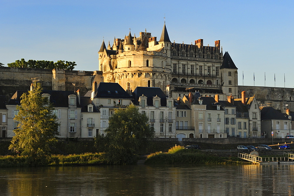 Chateau d'Amboise, Amboise, UNESCO World Heritage Site, Indre-et-Loire, Loire Valley, Centre, France, Europe