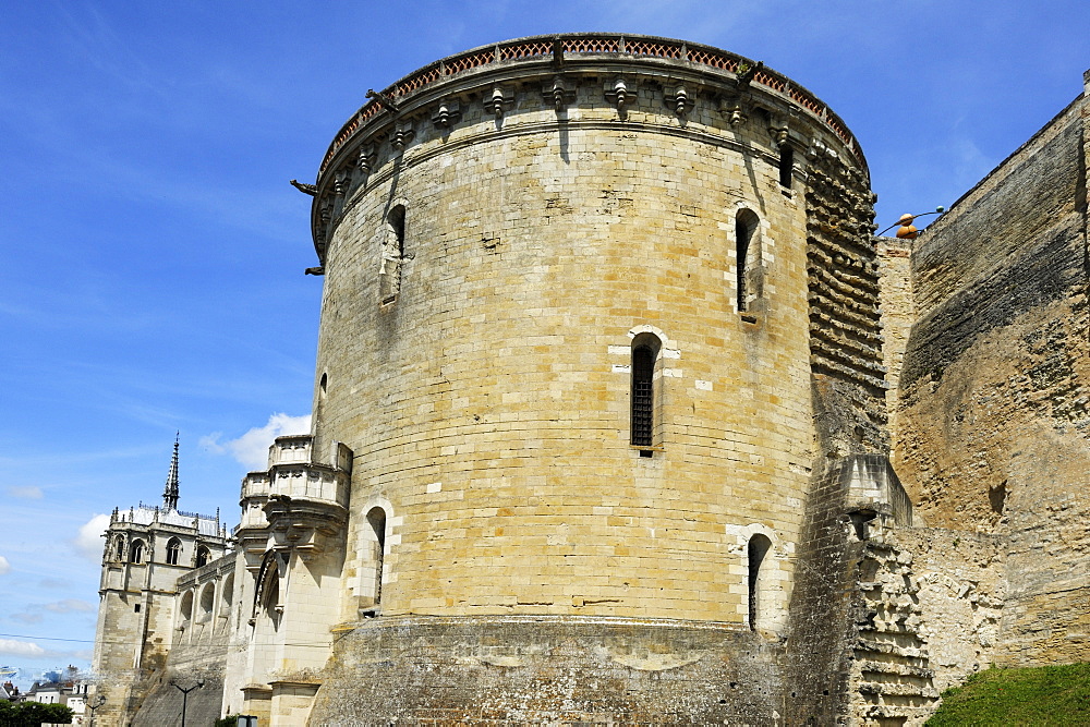 Chateau d'Amboise, Amboise, UNESCO World Heritage Site, Indre-et-Loire, Loire Valley, Centre, France, Europe