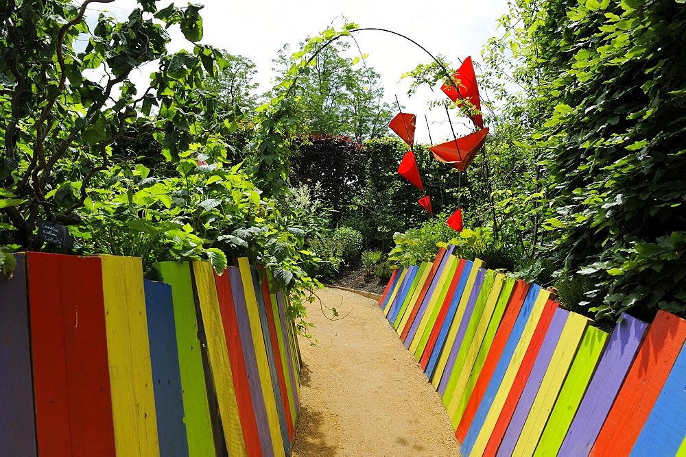 Festival International des Jardins (International Garden Festival) display, Chateau de Chaumont, Chaumont Sur Loire, Indre-et-Loire, Loire Valley, France, Europe