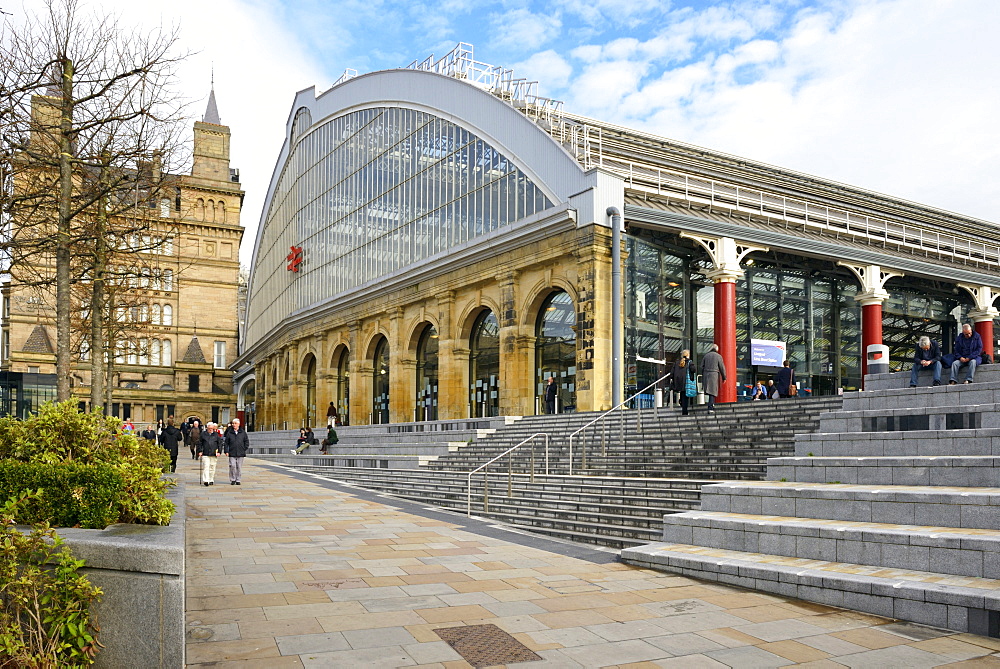 Lime Street Railway Station, Liverpool, Merseyside, England, United Kingdom, Europe