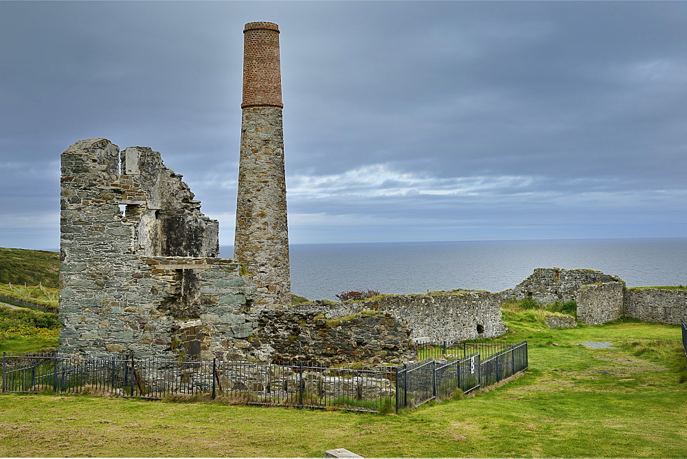 Abandoned Copper mine, Tankardstown, Copper Coast Drive, County Waterford, Munster, Republic of Ireland, Europe